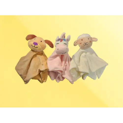 Doudou Décoration Mouchoir - Mouton/Chien/Licorne