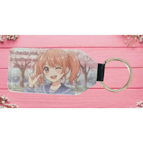 Porte-clés simili cuir